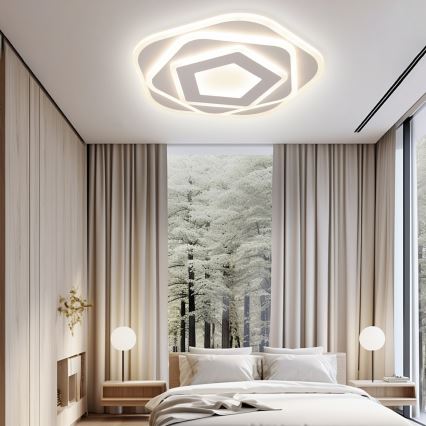 Brilagi - LED Hämardatav laevalgusti MODERN LED/64W/230V 2700-6500K d. 40 cm + kaugjuhtimispult