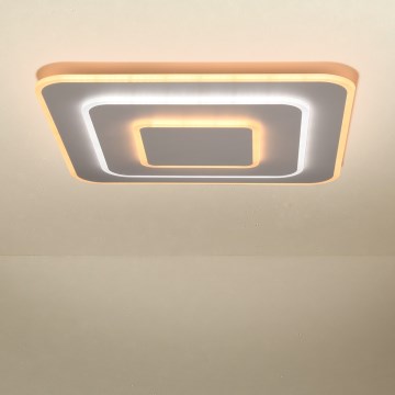 Brilagi - LED Hämardatav laevalgusti MODERN LED/72W/230V 2700-6500K 46,6x46,6 cm + kaugjuhtimispult
