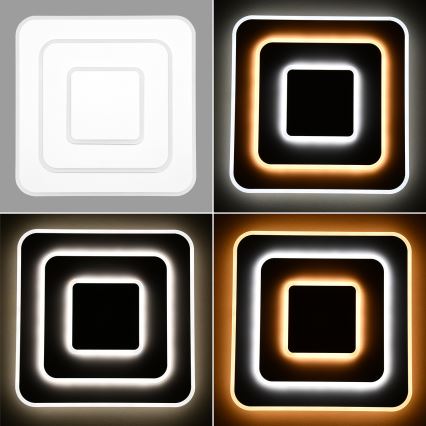Brilagi - LED Hämardatav laevalgusti MODERN LED/72W/230V 2700-6500K 46,6x46,6 cm + kaugjuhtimispult