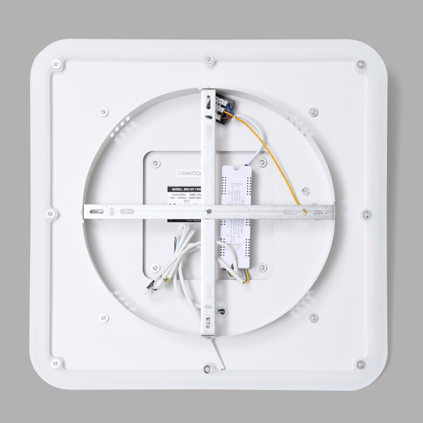Brilagi - LED Hämardatav laevalgusti MODERN LED/72W/230V 2700-6500K 46,6x46,6 cm + kaugjuhtimispult