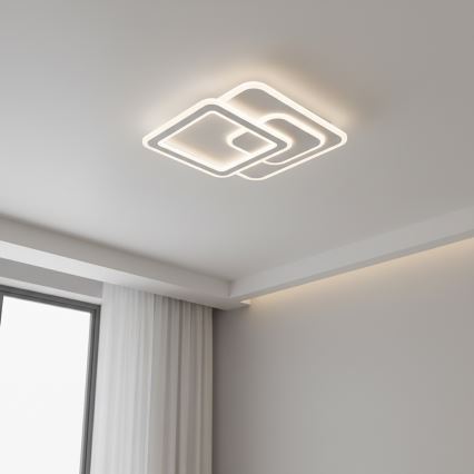 Brilagi - LED hämardatav laelamp MODERN LED/80W/230V 3000-6000K 52,5x52,5 cm + kaugjuhtimispult