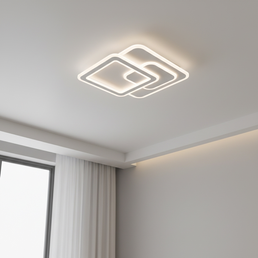 Brilagi - LED hämardatav laelamp MODERN LED/80W/230V 3000-6000K 52,5x52,5 cm + kaugjuhtimispult