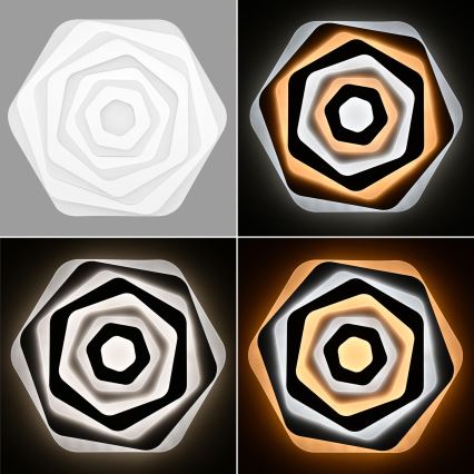 Brilagi - LED Hämardatav laevalgusti MODERN LED/85W/230V 2700-6500K d. 53 cm + kaugjuhtimispult