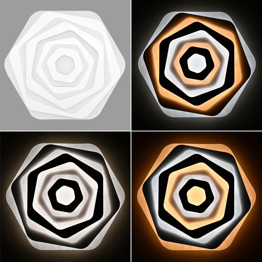 Brilagi - LED Hämardatav laevalgusti MODERN LED/85W/230V 2700-6500K d. 53 cm + kaugjuhtimispult