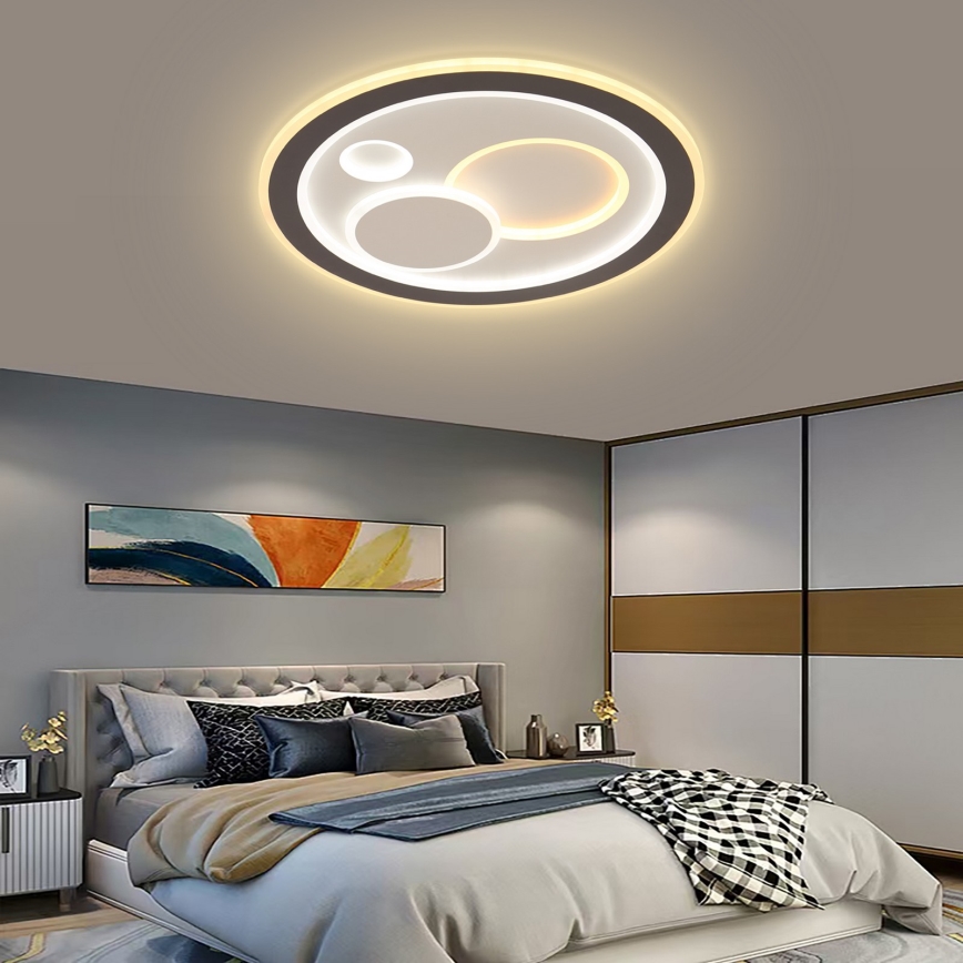 Brilagi - LED Hämardatav laevalgusti MODERN LED/89W/230V 2700-6500K d. 47 cm + kaugjuhtimispult