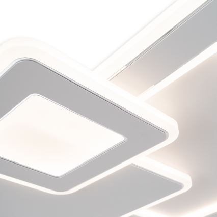 Brilagi - LED Hämardatav laevalgusti MODERN LED/93W/230V 2700-6500K 48,5x48,5 cm + kaugjuhtimispult