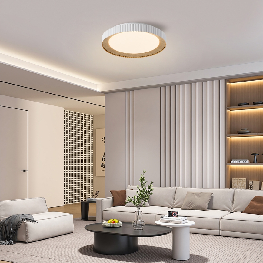 BRILAGI - hämardatav laelamp NEXO LED/48W/230V 3000-6000K valge läbimõõt 43 cm + kaugjuhtimispult