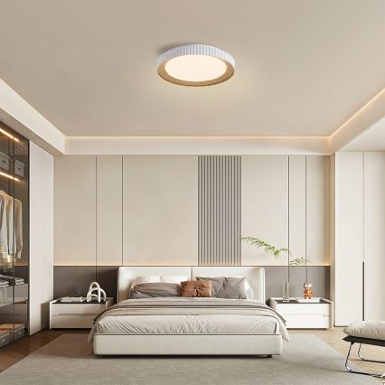 BRILAGI - hämardatav laelamp NEXO LED/48W/230V 3000-6000K valge läbimõõt 43 cm + kaugjuhtimispult