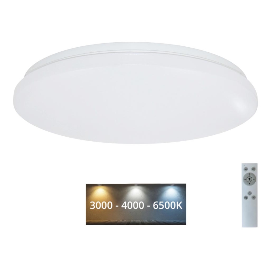 Brilagi - LED Hämardatav laevalgusti OPAL LED/24W/230V  3000/4000/6500K + kaugjuhtimispult