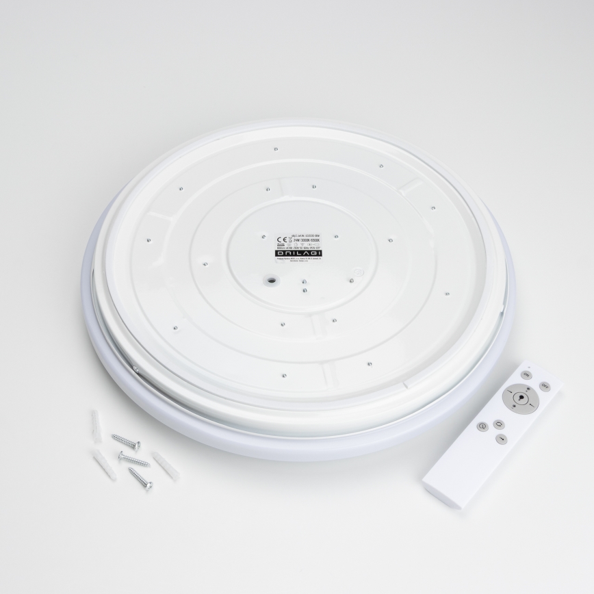 Brilagi - LED Hämardatav laevalgusti OPAL LED/24W/230V  3000/4000/6500K + kaugjuhtimispult