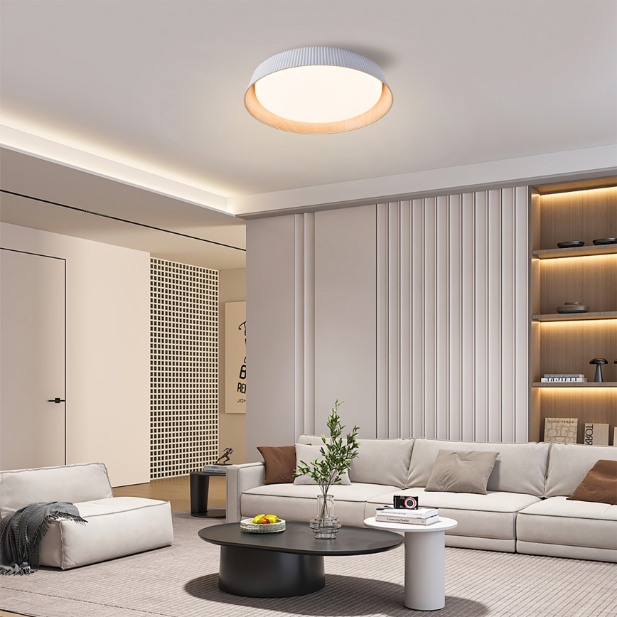 Brilagi - Hämardatav laelamp ORINO LED/54W/230V 3000-6000K valge läbimõõt 43 cm + kaugjuhtimispult