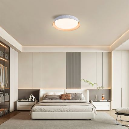 Brilagi - Hämardatav laelamp ORINO LED/54W/230V 3000-6000K valge läbimõõt 43 cm + kaugjuhtimispult