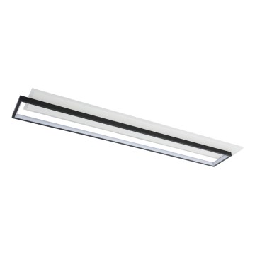 Brilagi - LED hämardatav laevalgusti OUTLINE LED/90W/230V 3000-6000K 18x100 cm valge/must + kaugjuhtimispult