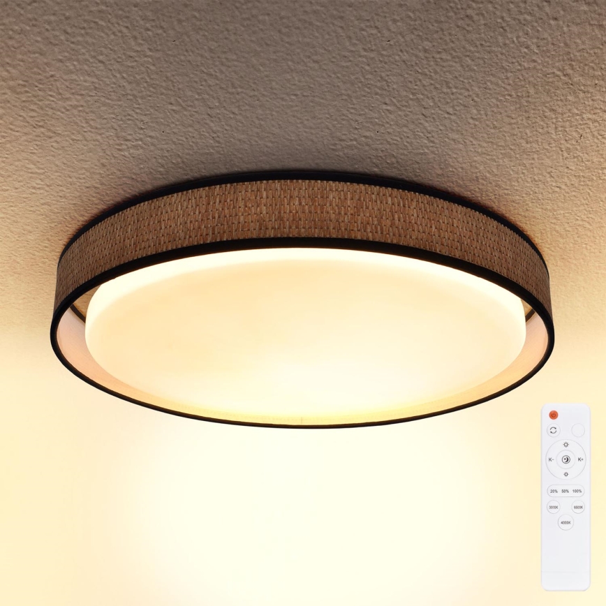 Brilagi - LED Hämardatav laevalgusti PILAR LED/48W/230V 3000-6500K d. 43 cm + kaugjuhtimispult