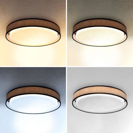 Brilagi - LED Hämardatav laevalgusti PILAR LED/48W/230V 3000-6500K d. 43 cm + kaugjuhtimispult