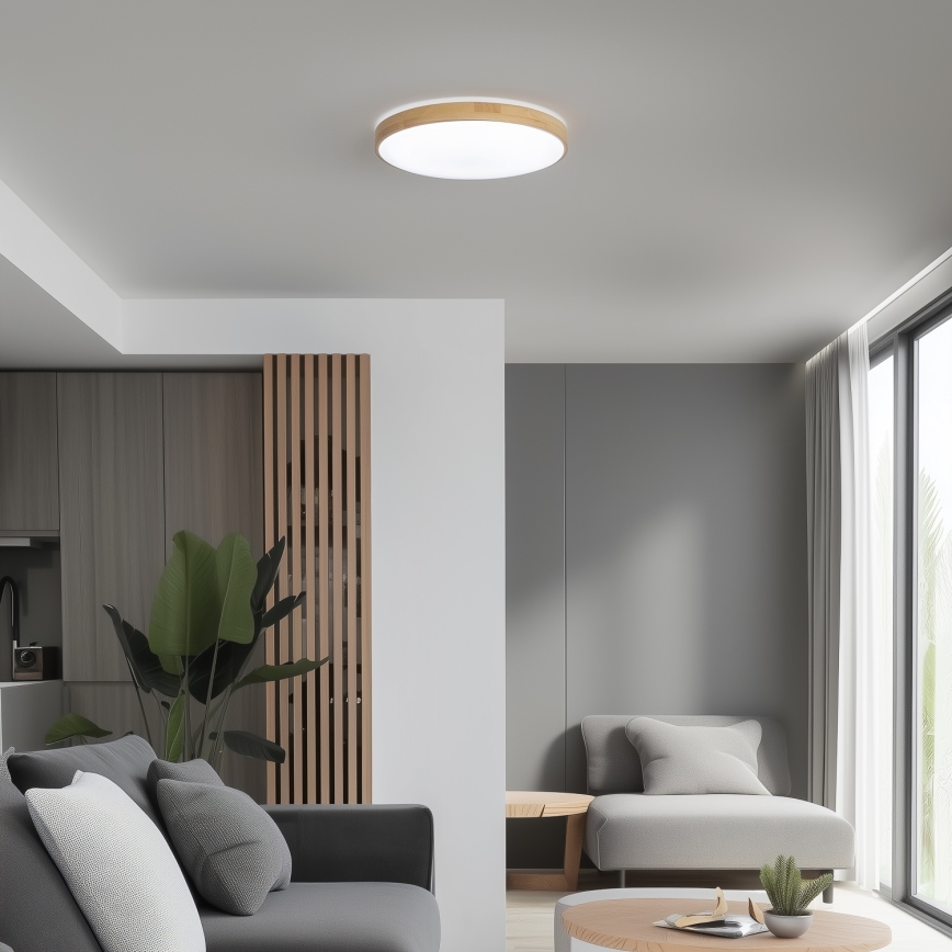 Brilagi - LED Hämardatav laevalgusti PINE LED/24W/230V 3000-6500K + pult