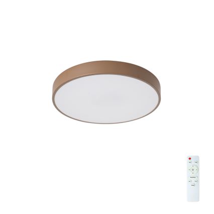 Brilagi - hämardatav LED-laelamp POOL LED/36W/230V 3000-6000K läbimõõt 30 cm pruun + kaugjuhtimispult
