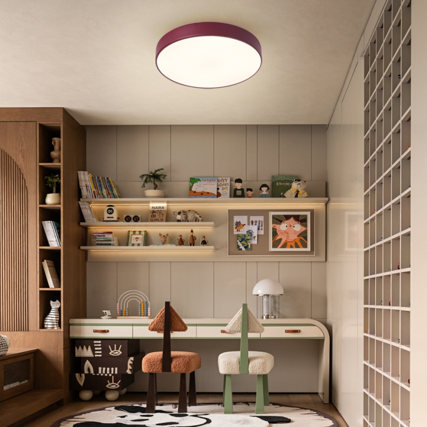 Brilagi - hämardatav LED-laevalgusti POOL LED/48W/230V 3000-6000K läbimõõt 40 cm bordoo + kaugjuhtimispult