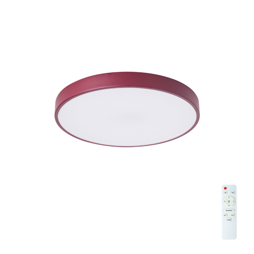 Brilagi - hämardatav LED-laevalgusti POOL LED/48W/230V 3000-6000K läbimõõt 40 cm bordoo + kaugjuhtimispult