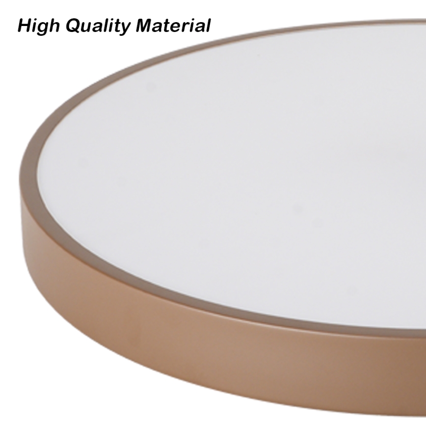 Brilagi - Hämardatav LED-laevalgusti POOL LED/60W/230V 3000-6000K, läbimõõt 60 cm, pruun + kaugjuhtimispult