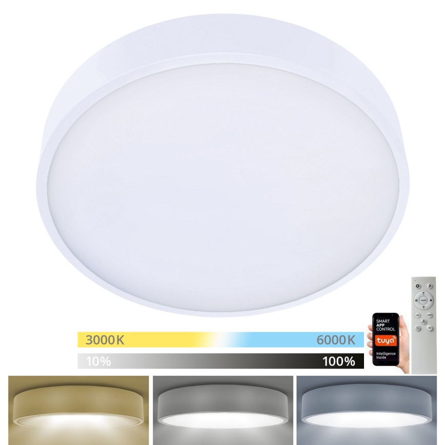 Brilagi - LED Hämardatav laevalgusti POOL SMART LED/48W/230V 40 cm 3000-6000K Wi-Fi Tuya + kaugjuhtimispult valge