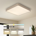 BRILAGI - LED hämardatav laevalgusti POOL SQUARE LED/48W/230V 3000-6000K 50x50 cm beež + kaugjuhtimispult
