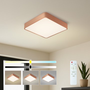 BRILAGI - LED hämardatav laevalgusti POOL SQUARE LED/48W/230V 3000-6000K 50x50 cm pronks + kaugjuhtimispult