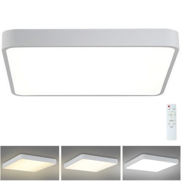 Brilagi - LED Hämardatav laevalgusti POOL SQUARE LED/48W/230V 3000-6000K 50x50 cm valge + kaugjuhtimispult