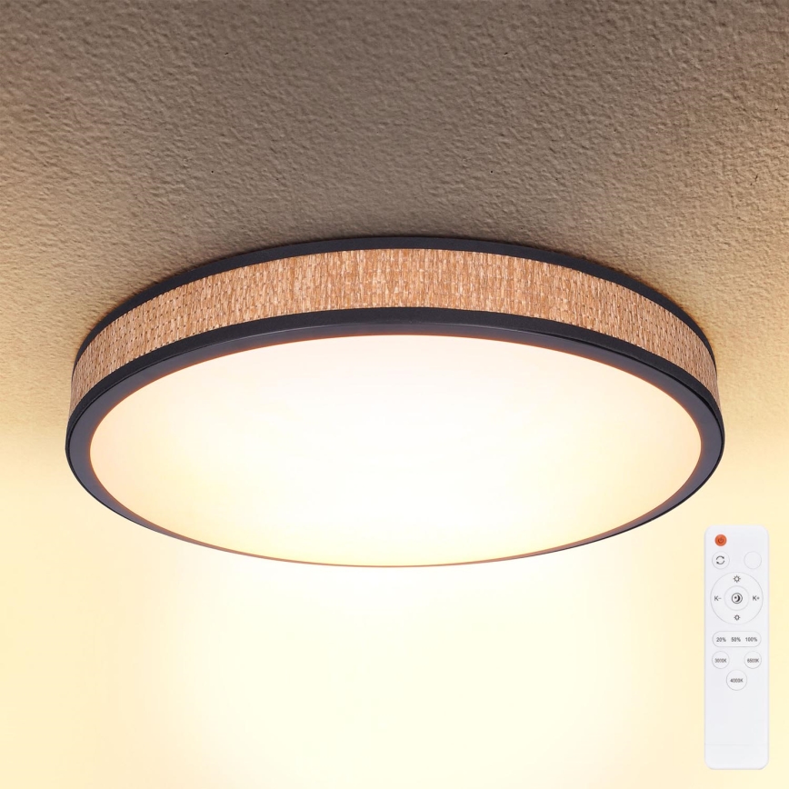 Brilagi - LED Hämardatav laevalgusti ROSA LED/48W/230V 3000-6500K d. 38 cm + kaugjuhtimispult