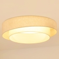 Brilagi - LED-hämardatav laevalgusti SHINE LED/24W/230V pr. 60 cm 3000/4000/6500K kreemjas + kaugjuhtimispult