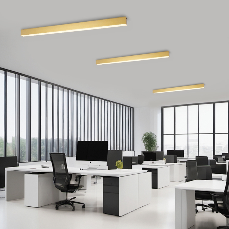 Brilagi - LED hämardatav laevalgusti SLEEKLINE SMART LED/40W/230V 3000-6000K Wi-Fi Tuya kuldne + kaugjuhtimispult