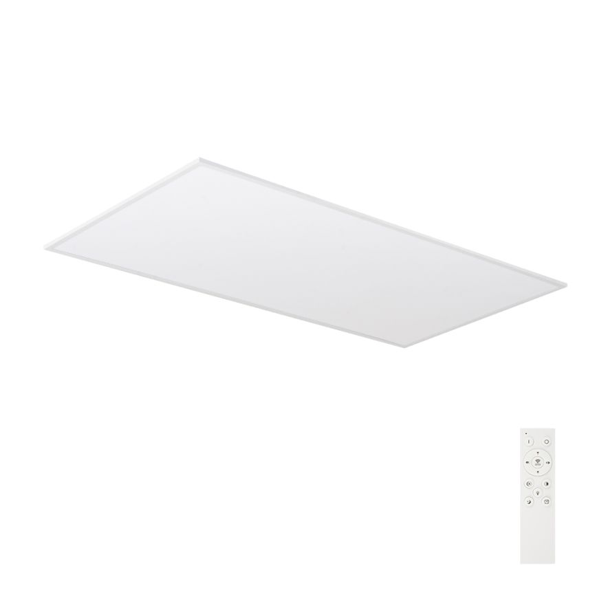 Brilagi - hämardatav LED-laevalgusti SLIMFRAME LED/80W/230V 120x60 cm 3000-6000K valge + kaugjuhtimispult