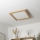 Brilagi - LED Hämardatav laevalgusti SLIMFRAME WOOD LED/36W/230V 49,5x49,5 cm 3000-6000K pruun + kaugjuhtimispult