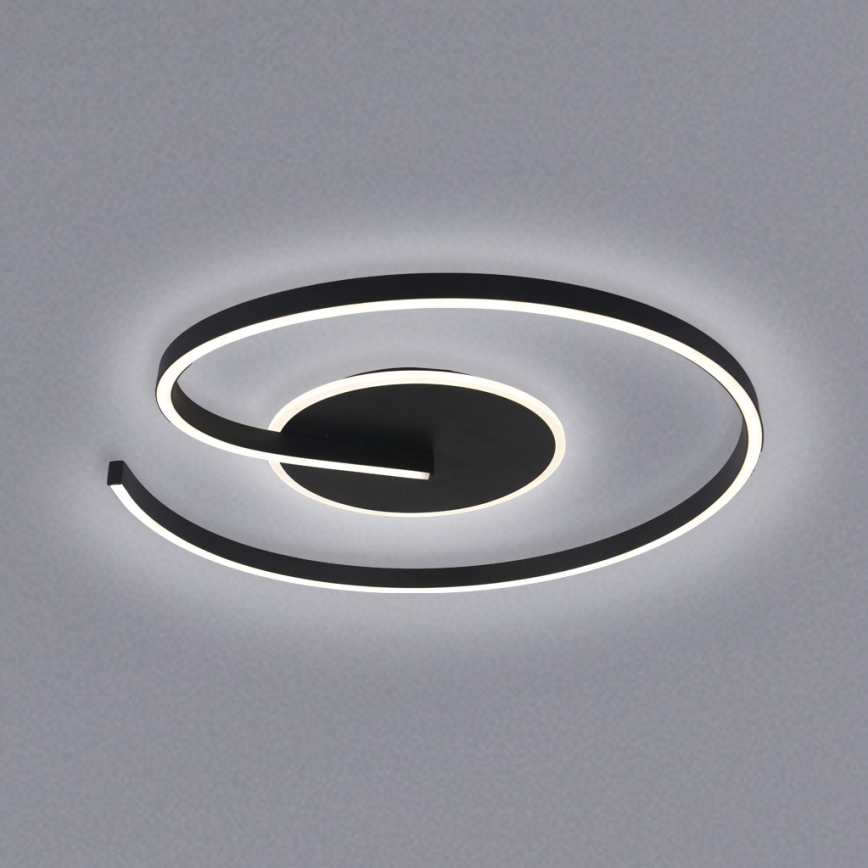 Brilagi - LED-hämardatav laevalgusti SPIRAL LED/56W/230V, läbimõõt 50 cm, 3000/4000/6000K + kaugjuhtimispult