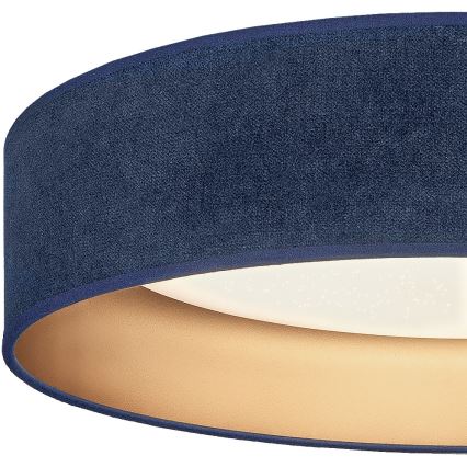 BRILAGI - Hämardatav LED-laelamp VELVET SMARTIX STARS LED/24W/230V 3000–6000K läbimõõt 45 cm sinine/kuldne Wi-Fi Tuya Beacon + kaugjuhtimispult