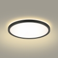 Brilagi - LED Hämardatav laevalgusti ULTRA SLIM LED/18W/230V 2700-6500K d. 30 cm must + kaugjuhtimispult