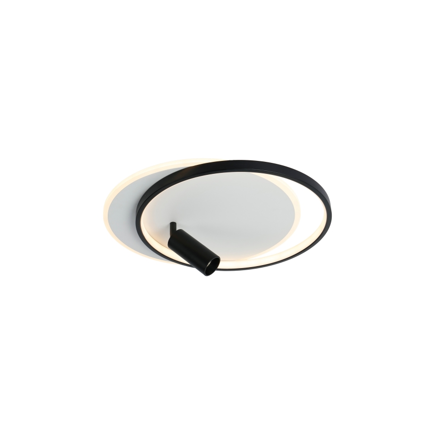 Brilagi - hämardatav LED-laelamp UNITY LED/48W/230V + 1xGU10/3W 3000-6000K 39x45 cm valge/must + kaugjuhtimispult