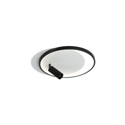 Brilagi - hämardatav LED-laelamp UNITY LED/48W/230V + 1xGU10/3W 3000-6000K 39x45 cm valge/must + kaugjuhtimispult