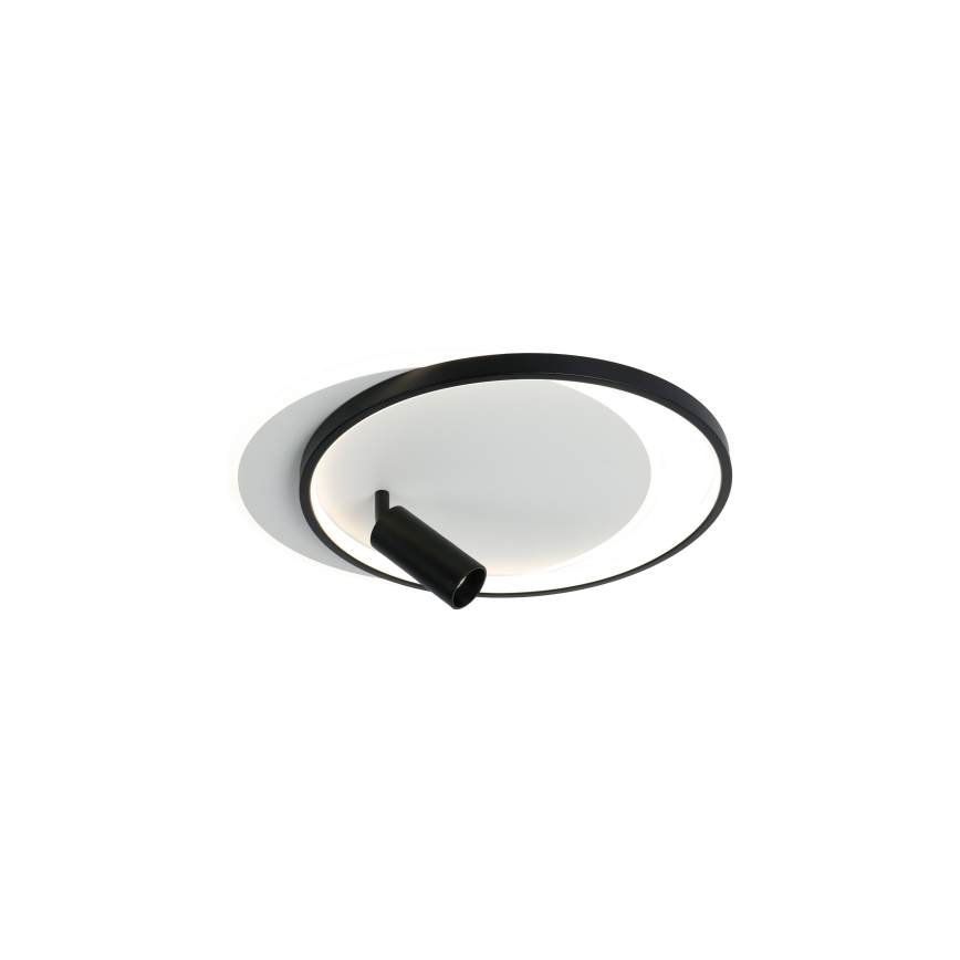 Brilagi - hämardatav LED-laelamp UNITY LED/48W/230V + 1xGU10/3W 3000-6000K 39x45 cm valge/must + kaugjuhtimispult