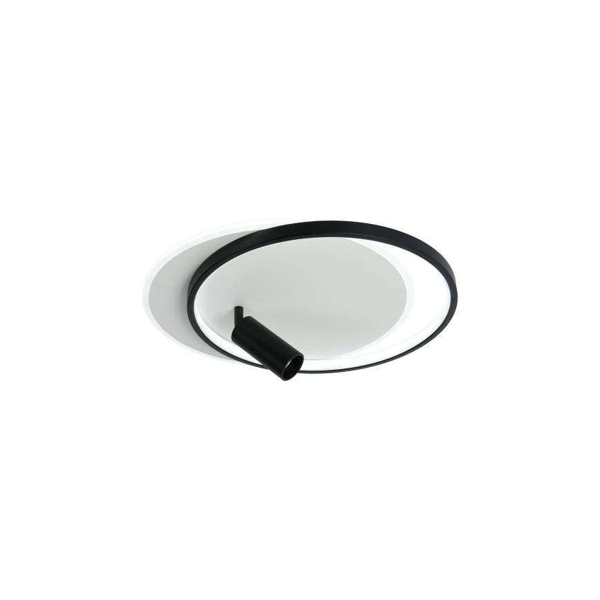 Brilagi - hämardatav LED-laelamp UNITY LED/48W/230V + 1xGU10/3W 3000-6000K 39x45 cm valge/must + kaugjuhtimispult