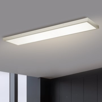 Brilagi - LED Hämardatav laevalgusti vannituppa FRAME SMART LED/50W/230V 120x30 cm 3000-6000K IP44 hõbedane + kaugjuhtimispult
