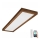 Brilagi - LED Hämardatav laevalgusti vannituppa WOODY FRAME LED/50W/230V tamm kirss 120x30 cm 3000-6000K IP44 + kaugjuhtimispult