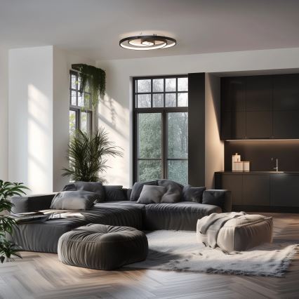 Brilagi - LED-hämardatav laevalgusti VELO LED/52W/230V 38x48 cm 3000/4000/6000K + kaugjuhtimispult