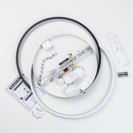 Brilagi - Hämardatav LED-laelamp VELO XL LED/83W/230V 3000-6500K 46,7x59,5 cm + kaugjuhtimispult