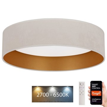 Brilagi - LED Hämardatav laevalgusti VELVET SMART LED/24W/230V d. 45 cm 2700-6500K Wi-Fi Tuya + pult