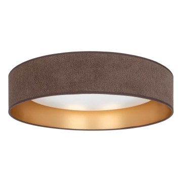 Brilagi - LED hämardatav laevalgusti VELVET SMART VARI LED/24W/230V 3000-6500K läbimõõt 45 cm pruun/kuldne + kaugjuhtimispult