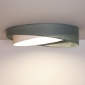 BRILAGI - LED hämardatav laevalgusti VELVET TWIST LED/36W/230V 3000-6000K läbimõõt 65 cm Wi-Fi Tuya Beacon roheline/valge + kaugjuhtimispult