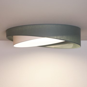 BRILAGI - LED hämardatav laevalgusti VELVET TWIST LED/36W/230V 3000-6000K läbimõõt 65 cm Wi-Fi Tuya Beacon roheline/valge + kaugjuhtimispult