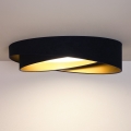 BRILAGI - LED hämardatav laevalgusti VELVET TWIST LED/36W/230V 3000-6000K läbimõõt 65 cm Wi-Fi Tuya Beacon sinine/kuldne + kaugjuhtimispult