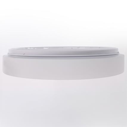 Brilagi - LED hämardatav laelamp WALDO LED/48W/230V 3000-6500K läbimõõt 40 cm valge/hõbedane + kaugjuhtimispult